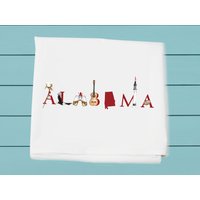 Alabama Mehlsack Handtücher Für Küche Und Bar von TinaLabadiniDesigns
