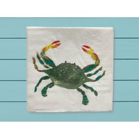 Krabbenpapierservietten ~ Bunte Krabben Designte Cocktailservietten Krabbenpapierservietten ~ Bunte Krabben Designte Cocktailservietten von TinaLabadiniDesigns
