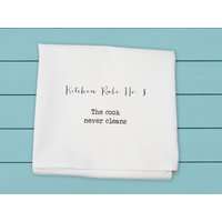 Küchenregel Nr. 8, Der Koch Reinigt Nie, Mehlsackhandtuch Küchenregel Nr. 8, Der Koch Reinigt Nie, Mehlsackhandtuch von TinaLabadiniDesigns