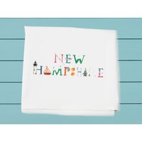 New Hampshire Mehlsack Handtücher Für Küche Und Bar - England Geschirrtuch von TinaLabadiniDesigns