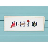 Ohio Holzblock Ohio Holzblock von TinaLabadiniDesigns