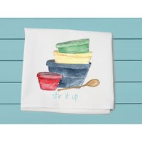 Rührtuch, Mehlsacktuch, Kochen in Der Küche, Backdekor, Baumwolltuch Rührtuch, Mehlsacktuch, Kochen in Der Küche, Backdekor, Baumwolltuch von TinaLabadiniDesigns