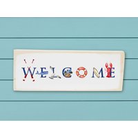 Willkommen Holzblock ~ Home-Office-Dekor Holzschild Summer Home Willkommen Holzblock ~ Home-Office-Dekor Holzschild Summer Home von TinaLabadiniDesigns