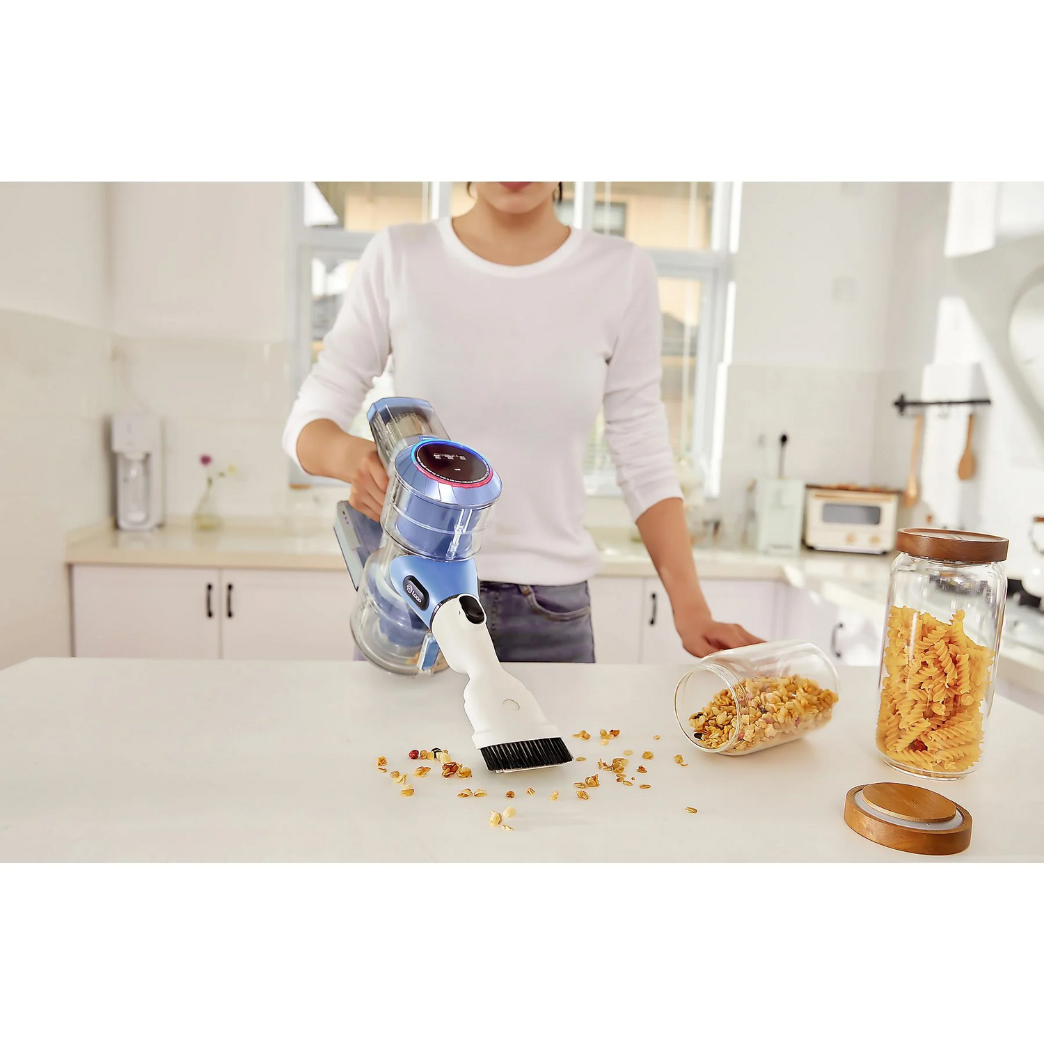 Tineco Akku Stielstaubsauger Handstaubsauger Pure One S11 Beutellos Zubehör Blau B-Ware Tineco Akku Stielstaubsauger Handstaubsauger Pure One S11 Beutellos Zubehör Blau B-Ware von Tineco