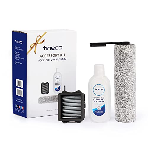 Tineco Nass-und Trockensauger-Zubehörset für Floor One S5 & S5 Pro 2 (1*HEPA+1*Brush Roller+1*Bodenreiniger) von Tineco