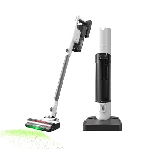 Tineco Pure ONE Station 5 Plus Kabellose Staubsauger mit 2,5L Absaugstation, Ladestation, Komplette Selbstrenigung, 175W Saugleistung Akkusauger, ZeroTangle Technol, iLoop, für Hartboden Teppiche Tineco Pure ONE Station 5 Plus Kabellose Staubsauger mit 2,5L Absaugstation, Ladestation, Komplette Selbstrenigung, 175W Saugleistung Akkusauger, ZeroTangle Technol, iLoop, für Hartboden Teppiche von Tineco