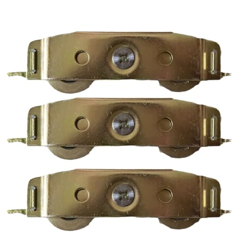 1/2/3 Stück Aluminium-Legierung Schiebetür-Tandems Rollen Fensterrolle Terrassenrolle Montage Metall Schiebetür 1/2/3 Stück Aluminium-Legierung Schiebetür-Tandems Rollen Fensterrolle Terrassenrolle Montage Metall Schiebetür von TingHaoO