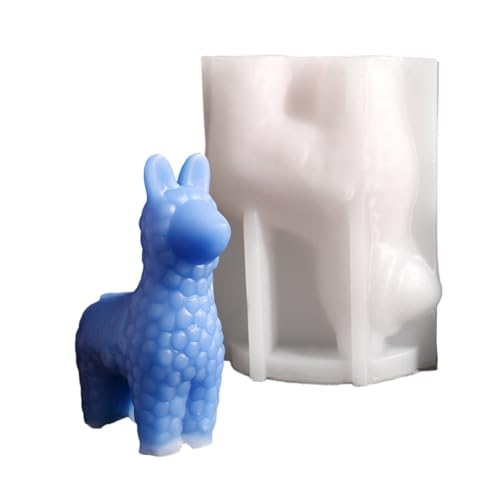 Alpakas-Silikonform für Handarbeit, Geschenke, Hochzeitsdekoration für Bastler, Schmuckwerkzeug, leicht zu lösen Alpakas-Silikonform für Handarbeit, Geschenke, Hochzeitsdekoration für Bastler, Schmuckwerkzeug, leicht zu lösen von TingHaoO