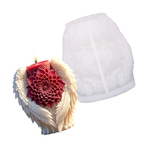 Blumen-Flügel-Formen, Gießformen, Silikon, Ornament, Gips, Epoxidharz, Silikon, Blumenflügelpflaster, handgefertigtes Gießen von TingHaoO