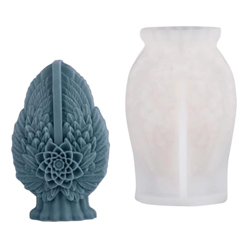 Blumen-Flügel-Formen, Gießformen, Silikon, Ornament, Gips, Epoxidharz, Silikon, Blumenflügelpflaster, handgefertigtes Gießen von TingHaoO