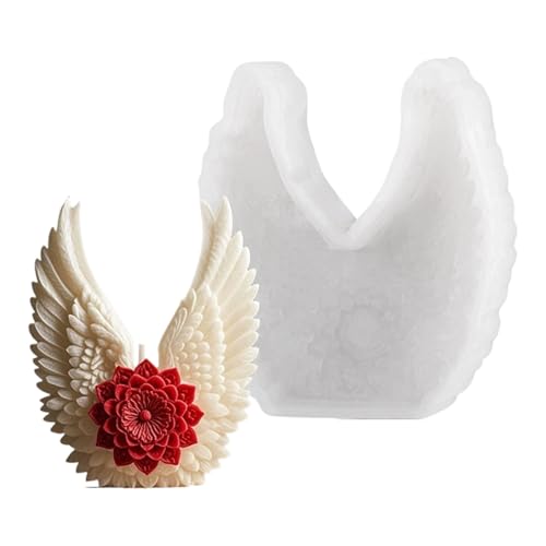 Blumen-Flügel-Formen, Gießformen, Silikon, Ornament, Gips, Epoxidharz, Silikon, Blumenflügelpflaster, handgefertigtes Gießen von TingHaoO