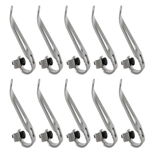 Ersatz-Gürtelclip-Haken und passende Schrauben, Elektrowerkzeug-Taillenschnallen für 2453-20 2454-20 Power Professional, 10 Stück Ersatz-Gürtelclip-Haken und passende Schrauben, Elektrowerkzeug-Taillenschnallen für 2453-20 2454-20 Power Professional, 10 Stück von TingHaoO