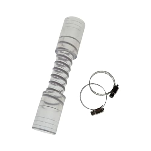 Klimaanlagen-Auslassadapter, flexible Wasserleitung für gewerbliche Wohngebäude, Ablaufschlauch mit geradem Anschluss, flexibles PVC-Abflussrohr von TingHaoO