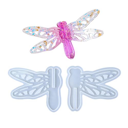 Kreative Silikonform für Wohnungsdekorationen mit Schmetterling, Libellen, Schneeflocken, einfaches Entformen und wiederverwendbar, lebensmittelecht, wiederverwendbare Silikonform Kreative Silikonform für Wohnungsdekorationen mit Schmetterling, Libellen, Schneeflocken, einfaches Entformen und wiederverwendbar, lebensmittelecht, wiederverwendbare Silikonform von TingHaoO