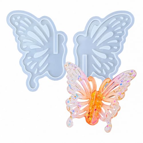 Kreative Silikonform für Wohnungsdekorationen mit Schmetterling, Libellen, Schneeflocken, einfaches Entformen und wiederverwendbar, lebensmittelecht, wiederverwendbare Silikonform Kreative Silikonform für Wohnungsdekorationen mit Schmetterling, Libellen, Schneeflocken, einfaches Entformen und wiederverwendbar, lebensmittelecht, wiederverwendbare Silikonform von TingHaoO