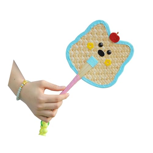 Mehrfarbiger Handventilator für den Außenbereich, Kühlwerkzeug, Reisezubehör, kulturelle Dekoration, leicht, Reise-Handventilator von TingHaoO