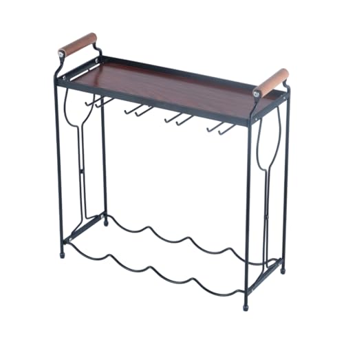 Moderne Weinglashalter, Aufbewahrungseinheit aus Metall, Holz, platzsparend, für moderne Küchen, Häuser, Kneipen, rostfreies Weinglas-Regal Moderne Weinglashalter, Aufbewahrungseinheit aus Metall, Holz, platzsparend, für moderne Küchen, Häuser, Kneipen, rostfreies Weinglas-Regal von TingHaoO