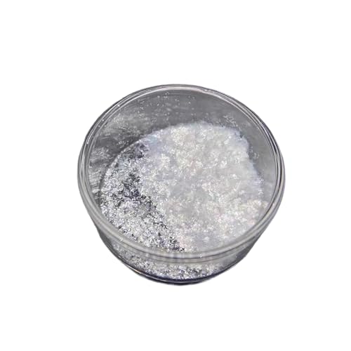 Perlglanz-Pulver für Bastelarbeiten, Schmuckherstellung, Kunstprojekte, hell schimmerndes Pigment, kompakt, 5 cm Flasche, stabile Glitzer-Flasche für künstlerische Kreationen, 1 Stück von TingHaoO