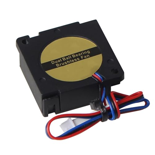 SV08 24 V Lüfter mit doppeltem Kugellager, bürstenloser Motor, leiser Lüfter, 15000 U/min, schnelle Geschwindigkeit zum Drucken, effiziente, geräuscharme Kühlung von TingHaoO