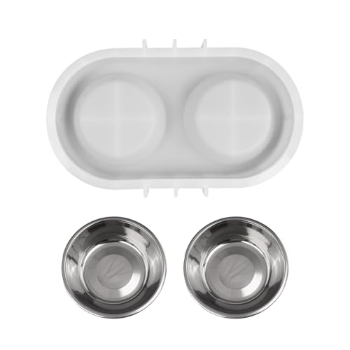 Silikonform für Haustiere, Lebensmittelqualität, für handgefertigte Bastelarbeiten, kreative Katzen, Hunde, wiederverwendbar, Mehrzweck, Gips, Haustiernapf, Silikonform Silikonform für Haustiere, Lebensmittelqualität, für handgefertigte Bastelarbeiten, kreative Katzen, Hunde, wiederverwendbar, Mehrzweck, Gips, Haustiernapf, Silikonform von TingHaoO