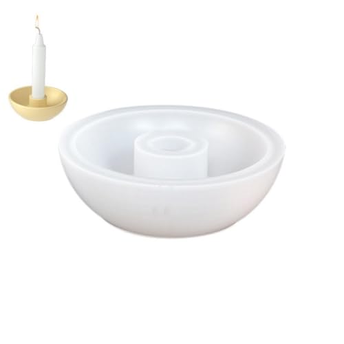 Silikonformen für Kerzenständer in Schüsselform, Epoxidharz, Säulenhalter, Teelicht, Zuhause, Party, Dekoration, Formen für Epoxidharz von TingHaoO