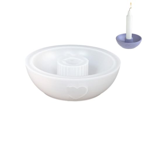 Silikonformen für Kerzenständer in Schüsselform, Epoxidharz, Säulenhalter, Teelicht, Zuhause, Party, Dekoration, Formen für Epoxidharz von TingHaoO