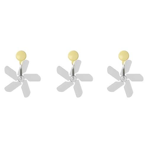 TingHaoO 3 x Saugnapf-Klimaanlagen-Ventilator, Wandmontage, Anti-direktes Blasen, Klimaanlagenventilator, Windmühlenform, Windabweiser TingHaoO 3 x Saugnapf-Klimaanlagen-Ventilator, Wandmontage, Anti-direktes Blasen, Klimaanlagenventilator, Windmühlenform, Windabweiser von TingHaoO