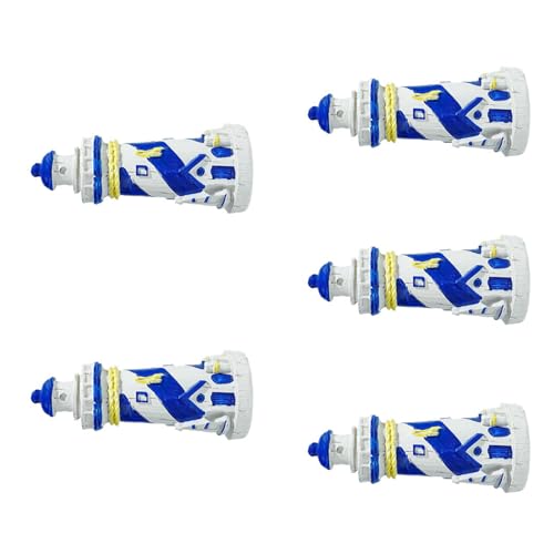 TingHaoO Aquarien, Schlösser, Kunsthandwerk, künstlicher Leuchtturm, Dekoration, Aquarium, Dekoration, Harze, Aquarium-Ornamente von TingHaoO