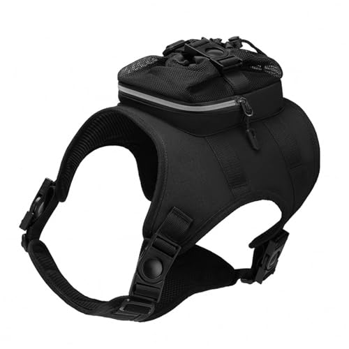 TingHaoO Hunderucksack Weste Geschirr Dekorative Trainingstasche Zum Laufen & Schwimmen Für Kleine Und Große Hunde Hundegeschirr TingHaoO Hunderucksack Weste Geschirr Dekorative Trainingstasche Zum Laufen & Schwimmen Für Kleine Und Große Hunde Hundegeschirr von TingHaoO