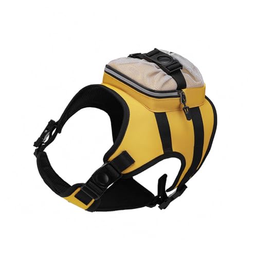 TingHaoO Hunderucksack Weste Geschirr Dekorative Trainingstasche Zum Laufen & Schwimmen Für Kleine Und Große Hunde Hundegeschirr TingHaoO Hunderucksack Weste Geschirr Dekorative Trainingstasche Zum Laufen & Schwimmen Für Kleine Und Große Hunde Hundegeschirr von TingHaoO
