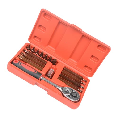 TingHaoO Mehrzweck-Sechskant-Werkzeug, Torx-Sternschlüssel-Kollektion mit ergonomischem Griff für Maschinenwartung, Stern-Bit-Set für die Autoreparatur, 16 Einheiten TingHaoO Mehrzweck-Sechskant-Werkzeug, Torx-Sternschlüssel-Kollektion mit ergonomischem Griff für Maschinenwartung, Stern-Bit-Set für die Autoreparatur, 16 Einheiten von TingHaoO