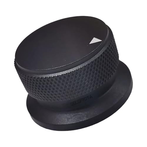 TingHaoO Starker Vollmetall-Verstärker, Steuerfläche, Aluminium, Stereo-Einstellknopf für Studio-Ausrüstung und Heimkino-Systeme, Aluminium-Soundknopf von TingHaoO