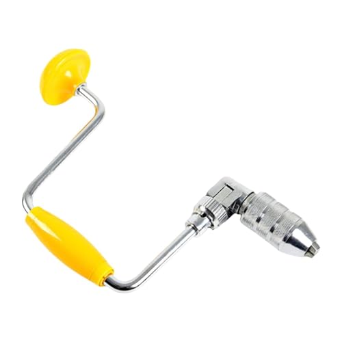 Traditionelles manuelles Handbohrer-Schlangenwerkzeug für Holzbearbeitung mit austauschbarem Bit, Stahl, effizientes Bohrgerät, mehrere Größen, Holzbearbeitungsbohrer-Set von TingHaoO