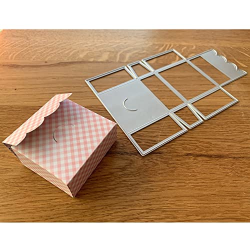 Gift Box Making Metal Die Cuts Cutting Dies, Gift Box Making Paper Cards Cutting Dies Cut Stencils for DIY Embossing Card Making Book Tags Decorative Paper Dies Scrapbooking Gift Box Making Metal Die Cuts Cutting Dies, Gift Box Making Paper Cards Cutting Dies Cut Stencils for DIY Embossing Card Making Book Tags Decorative Paper Dies Scrapbooking von TingZVen