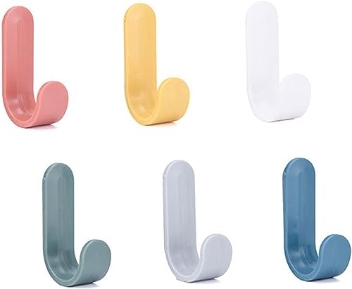 Tingyanyan 12 Stück Klebehaken Selbstklebend Wandhaken Ideal für Handtücher, Hüte, Duschbereiche, Küchen, Wohnzimmer und Büros von Tingyanyan