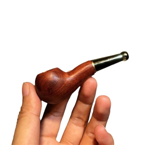 Tingyilan 3" Klassische kleine Tabakpfeife, perfekt zum Genießen von Tabak oder für Requisiten, Tabak langlebige Pfeife Classic Retro Sailor Pipe Naturholz Pfeifenverschraubungen,Zitan Tingyilan 3" Klassische kleine Tabakpfeife, perfekt zum Genießen von Tabak oder für Requisiten, Tabak langlebige Pfeife Classic Retro Sailor Pipe Naturholz Pfeifenverschraubungen,Zitan von Tingyilan