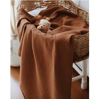 Baby Decke, Kuscheldecke, Uni 4 Lagen Musselin Swaddle Decke, Musselindecke Stilldecke, Shower Geschenk, Weiches Kleinkind Tagesdecke von TiniMiniAtelier