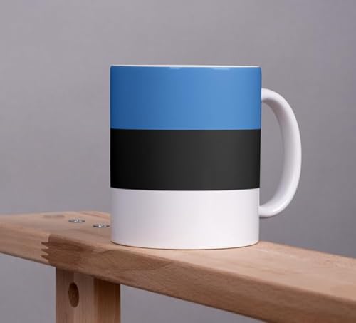 Estland Kaffeetasse 325ml Flagge Keramik Spülmaschinenfest Büro Geschenk Tee Tasse Estland Kaffeetasse 325ml Flagge Keramik Spülmaschinenfest Büro Geschenk Tee Tasse von Tinisu