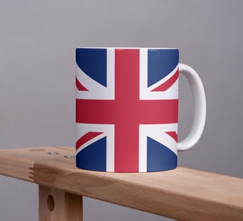 Kaffeetasse Großbritannien Pot Flagge Kaffee Tasse Becher UK Coffeecup England, Keramik Kaffeetasse Großbritannien Pot Flagge Kaffee Tasse Becher UK Coffeecup England, Keramik von Tinisu