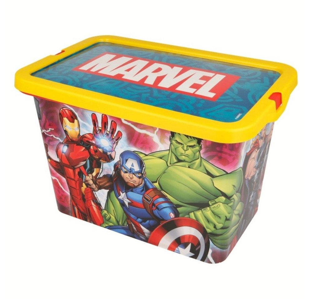 Tinisu Aufbewahrungsbox Marvel Avengers Aufbewahrungsbox Store Box - 7 Liter von Tinisu