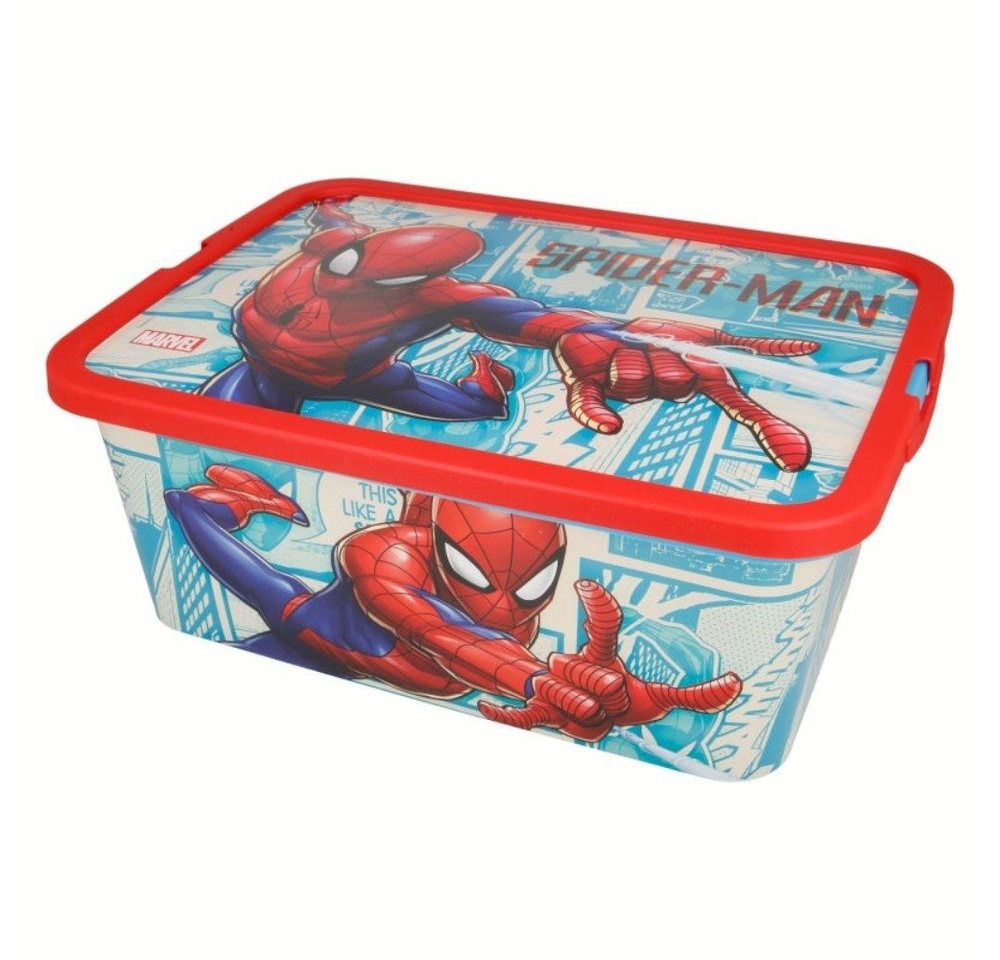 Tinisu Aufbewahrungsbox Spiderman Aufbewahrungsbox Store Box - 13 Liter von Tinisu