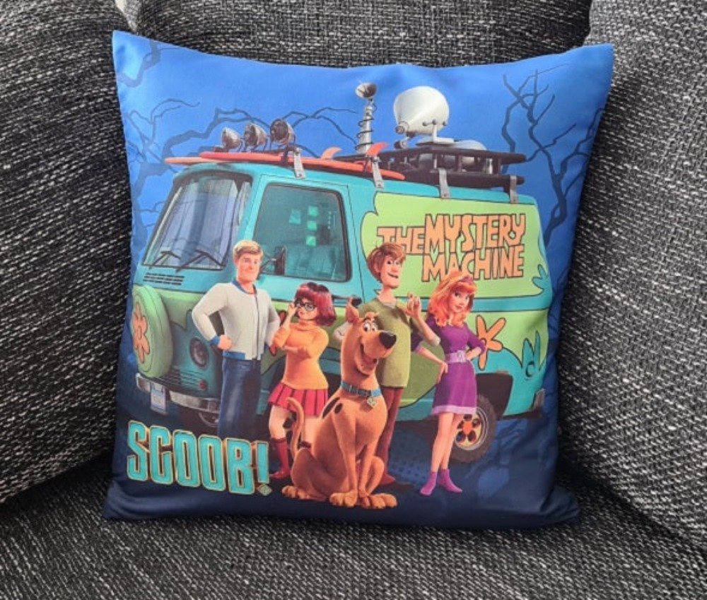 Tinisu Dekokissen Scooby-Doo Kissenbezug: Mystery Machine - 40cm x 40cm von Tinisu