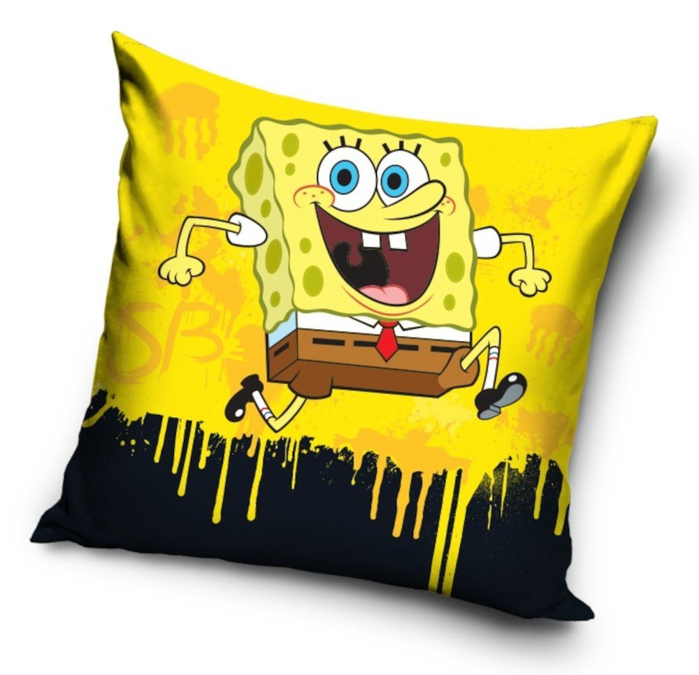 Tinisu Dekokissen Spongebob Schwammkopf Kissenbezug: Kissen - 40cm x 40cm von Tinisu