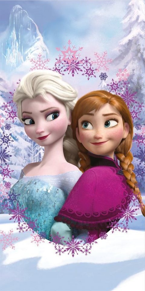 Tinisu Handtuch Frozen Disney Handtuch Baumwolle Strand Badetuch 70x140cm von Tinisu