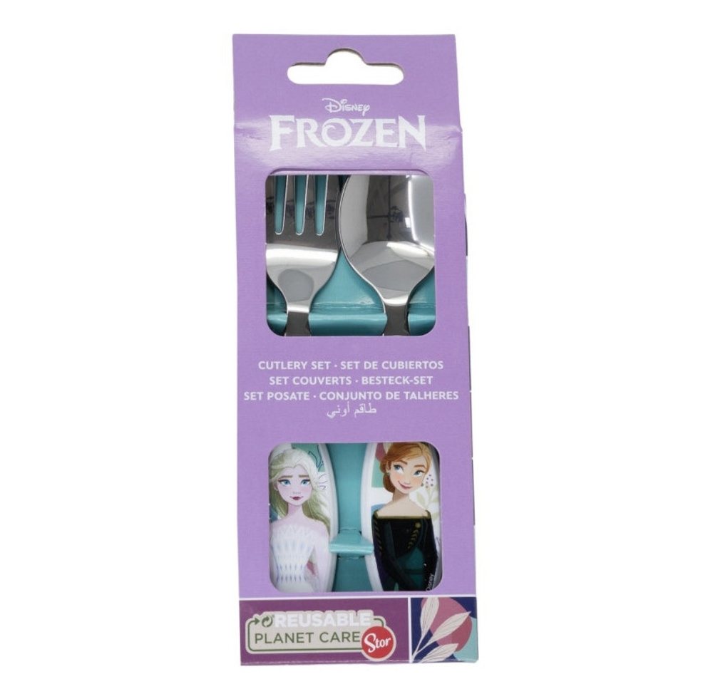 Tinisu Kinderbesteck Frozen Kinder Besteck Set - 2 Teile Tinisu Kinderbesteck Frozen Kinder Besteck Set - 2 Teile von Tinisu