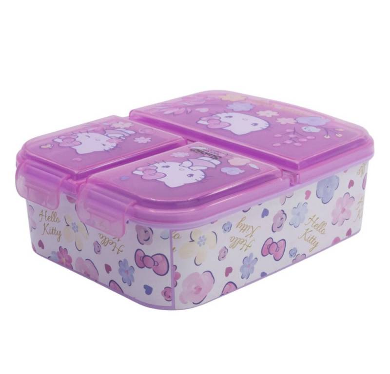 Tinisu Lunchbox Hello Kitty Kinder Lunchbox Sandwichbox mit 3 Fächern Tinisu Lunchbox Hello Kitty Kinder Lunchbox Sandwichbox mit 3 Fächern von Tinisu