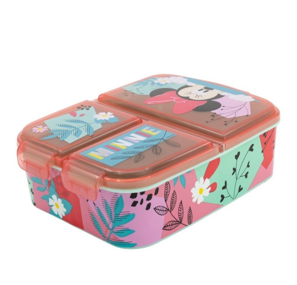 Tinisu Lunchbox Minnie Maus Brotdose Kinder Lunchbox Sandwichbox, Kunststoff von Tinisu