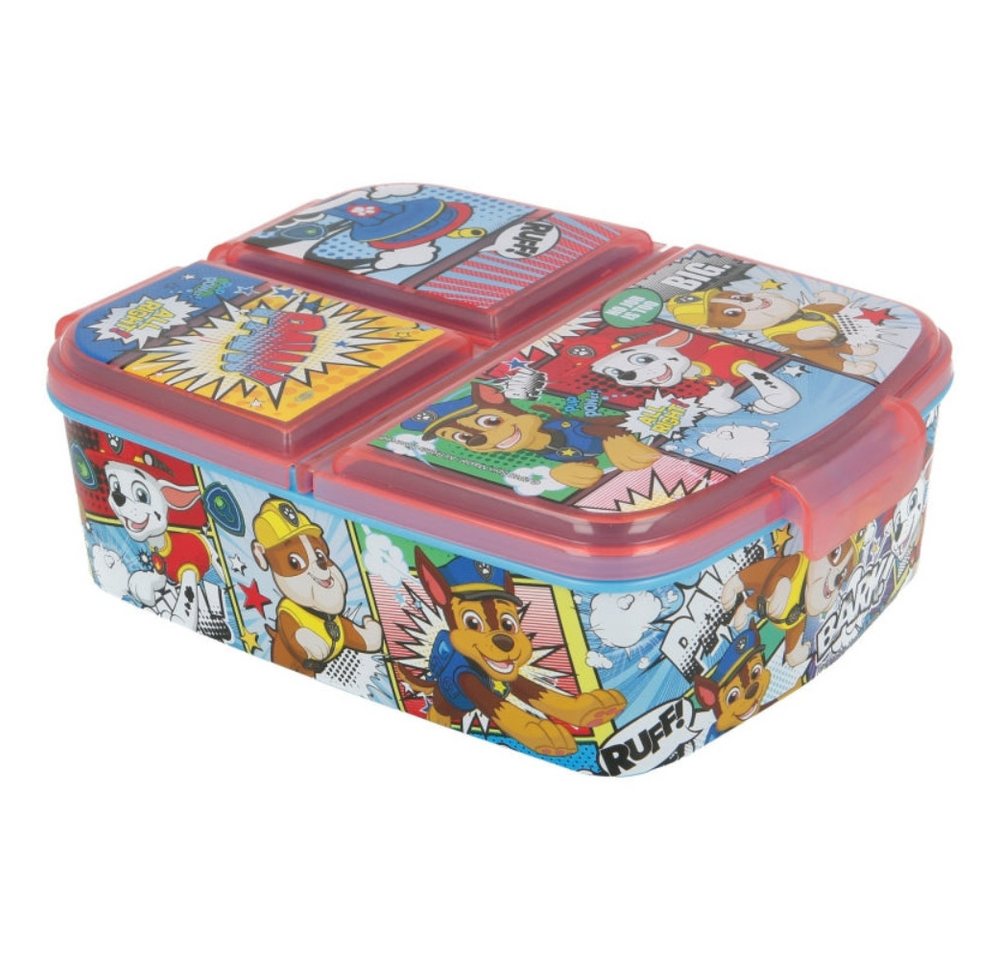 Tinisu Lunchbox Paw Patrol Kinder Lunchbox Sandwichbox mit 3 Fächern von Tinisu