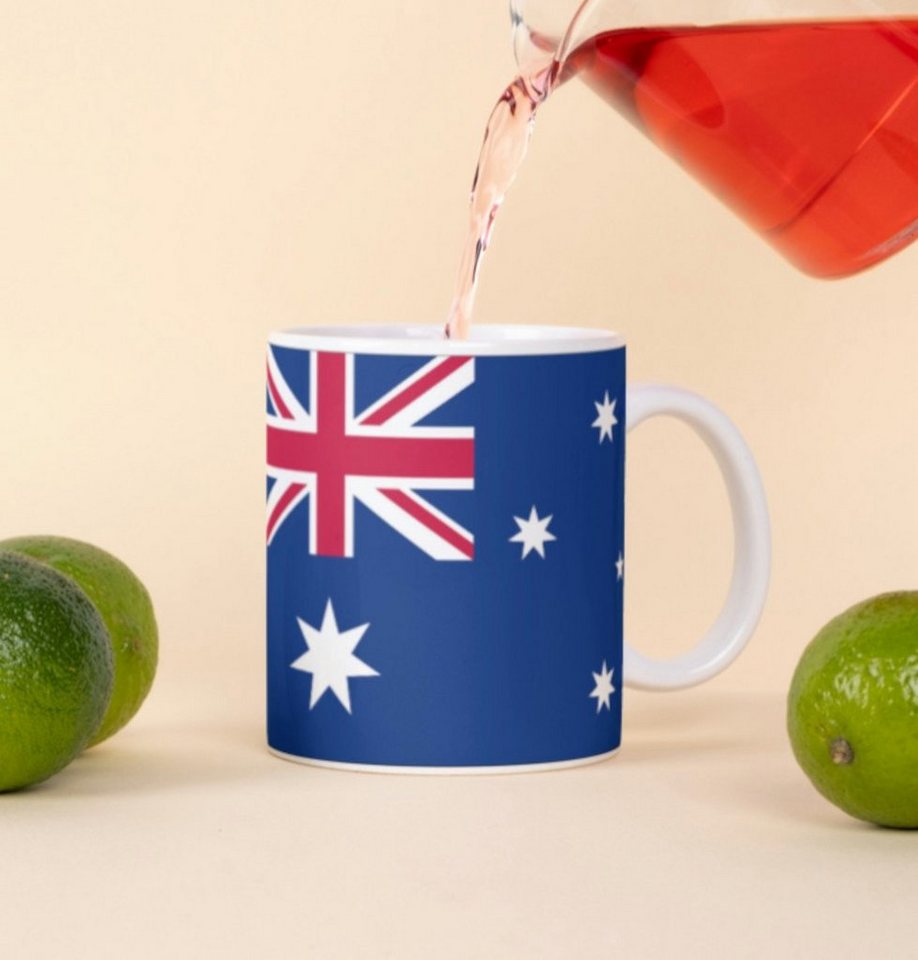 Tinisu Tasse Australien Tasse Flagge Pot Kaffeetasse National Becher Kaffee Coffee von Tinisu