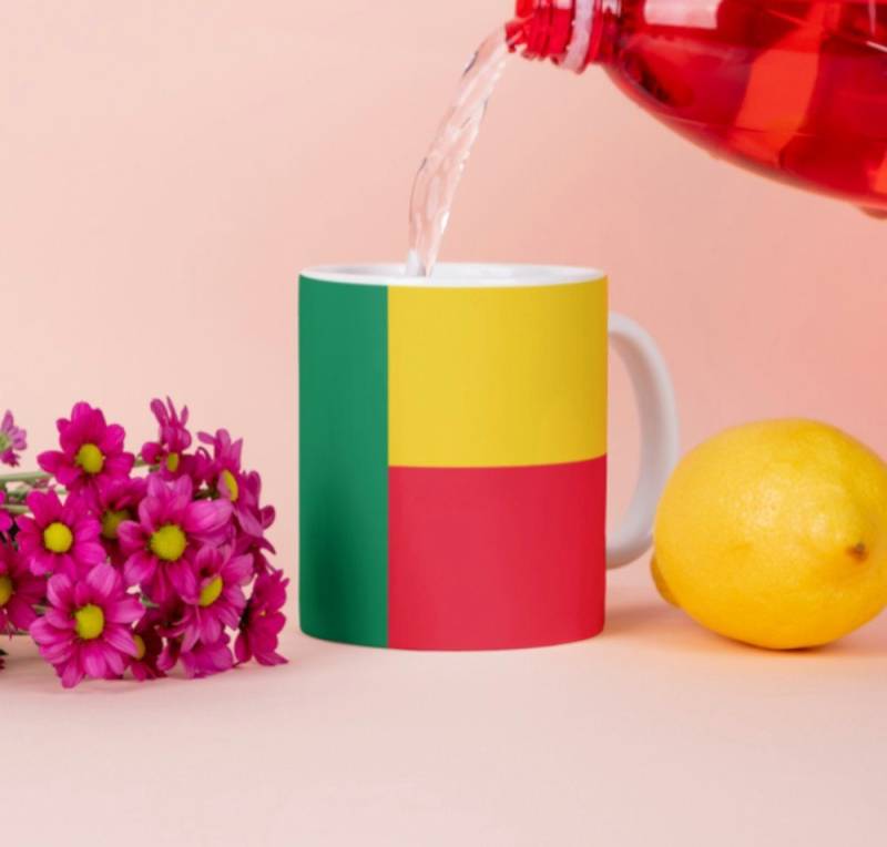 Tinisu Tasse Benin Tasse Flagge Pot Kaffeetasse National Becher Kaffee Cup Büro von Tinisu